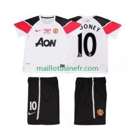 Maillot de Foot Manchester United ROONEY 10 Champions League 2011 2012 Troisième Retro - Enfant